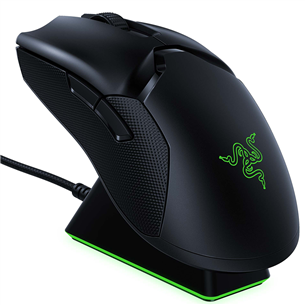 Razer Viper Ultimate, must - Juhtmevaba optiline hiir + dokk