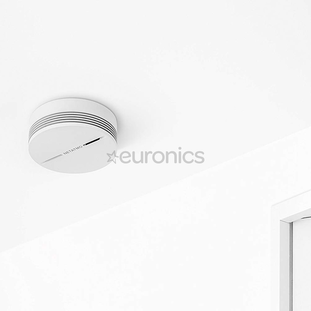 Netatmo Smart Smoke Alarm, белый - Умный датчик дыма