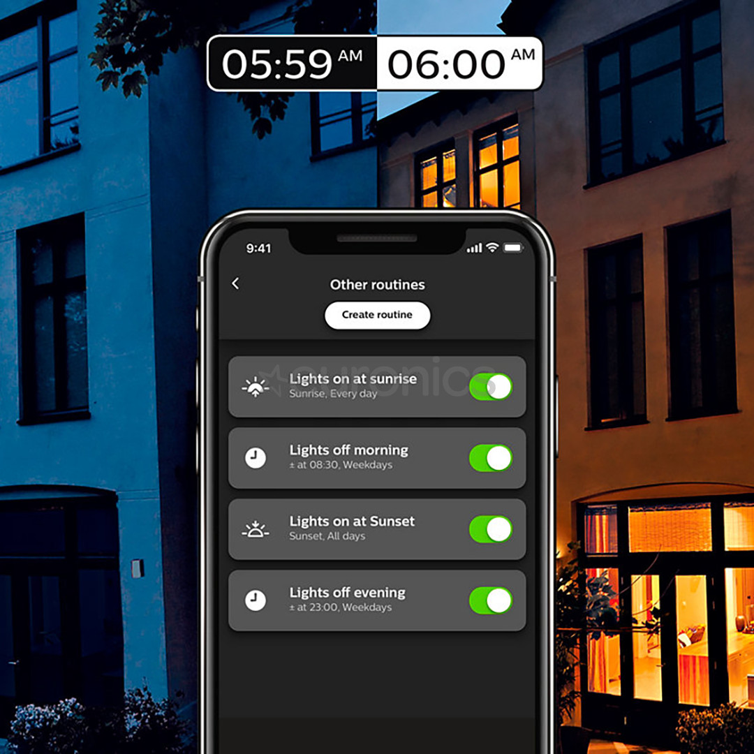 Nutivalgusti komplekt Philips Hue White Bluetooth (GU10)
