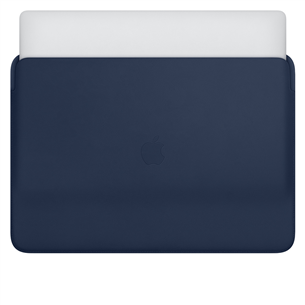Apple, 16", MacBook Pro, blue - Leather Notebook Sleeve