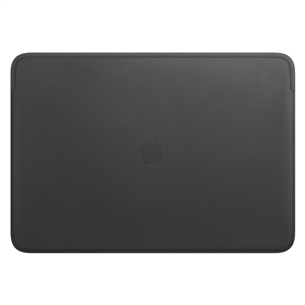 Apple, 16", MacBook Pro, black - Leather Notebook Sleeve