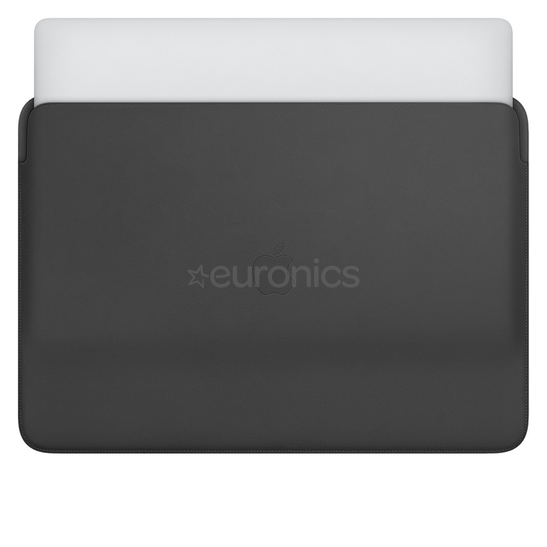 Apple, 16", MacBook Pro, black - Leather Notebook Sleeve