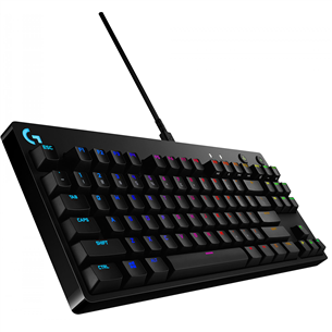 Logitech G Pro GX Blue Clicky, SWE, черный - Механическая клавиатура 920-009391