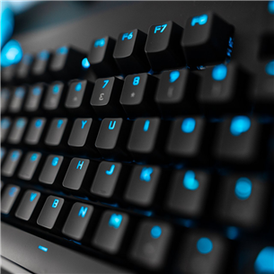 Logitech G Pro GX Blue Clicky, SWE, must - Mehaaniline klaviatuur