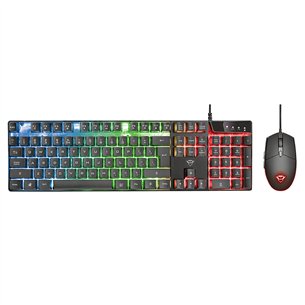 Keyboard + mouse Trust GXT 838 Azor Gaming Combo (SWE)