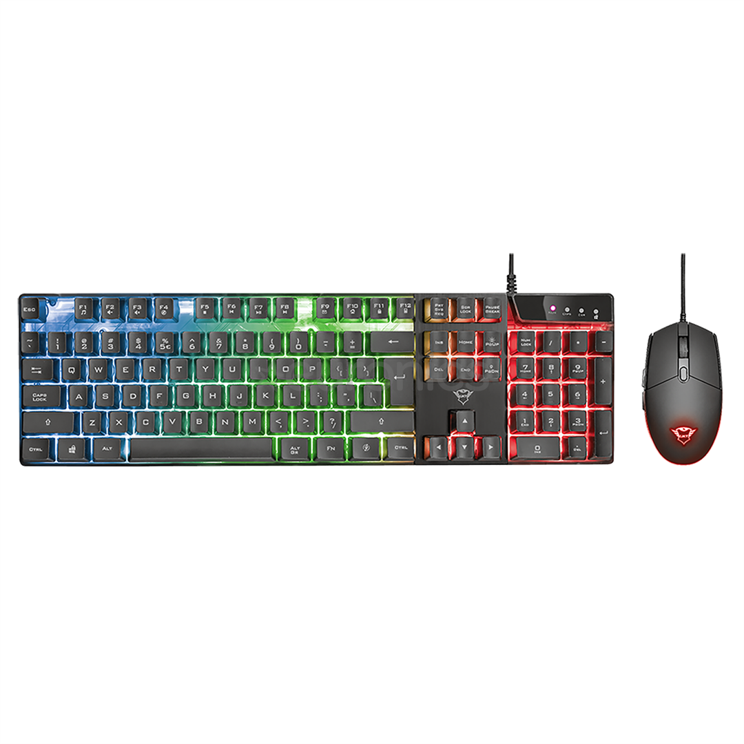 Klaviatuur + hiir Trust GXT 838 Azor Gaming Combo (SWE)