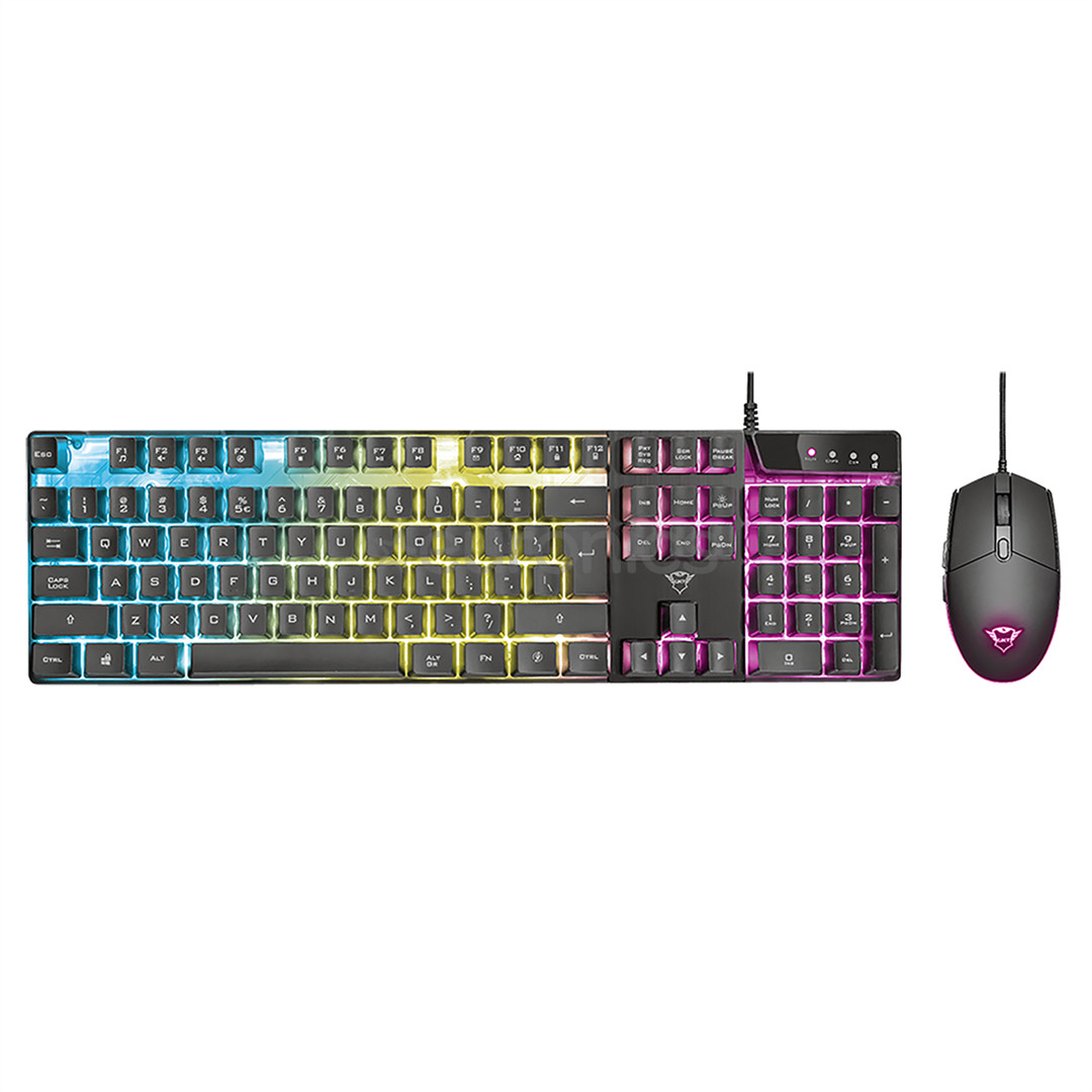 Klaviatuur + hiir Trust GXT 838 Azor Gaming Combo (SWE)