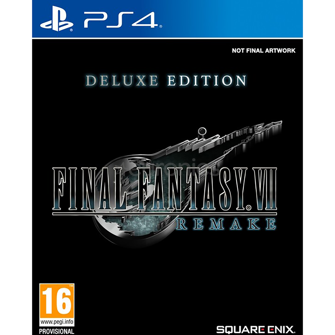 PS4 mäng Final Fantasy VII Remake Deluxe