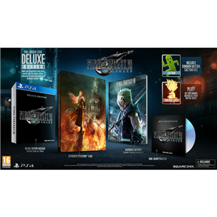 PS4 game Final Fantasy VII Remake Deluxe
