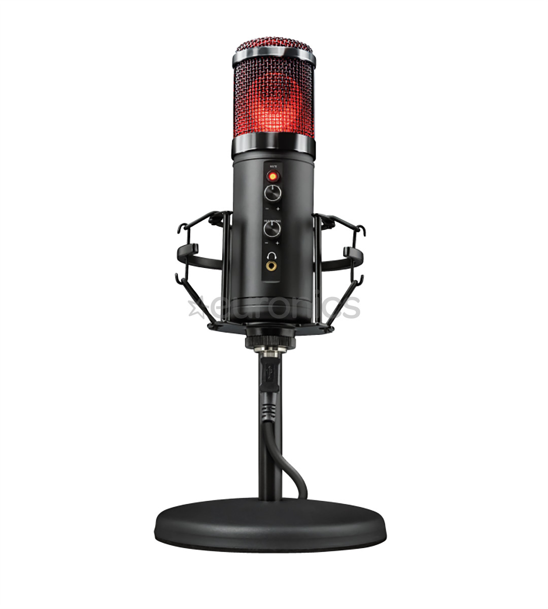 Trust GXT 256 Exxo, USB, must - Mikrofon