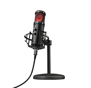 Trust GXT 256 Exxo, USB, black - Microphone