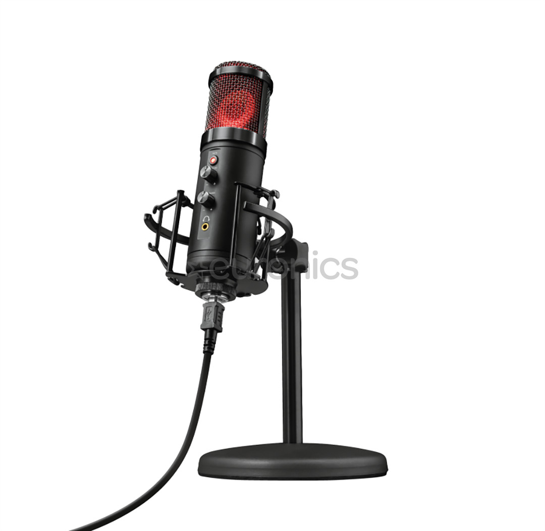 Trust GXT 256 Exxo, USB, must - Mikrofon