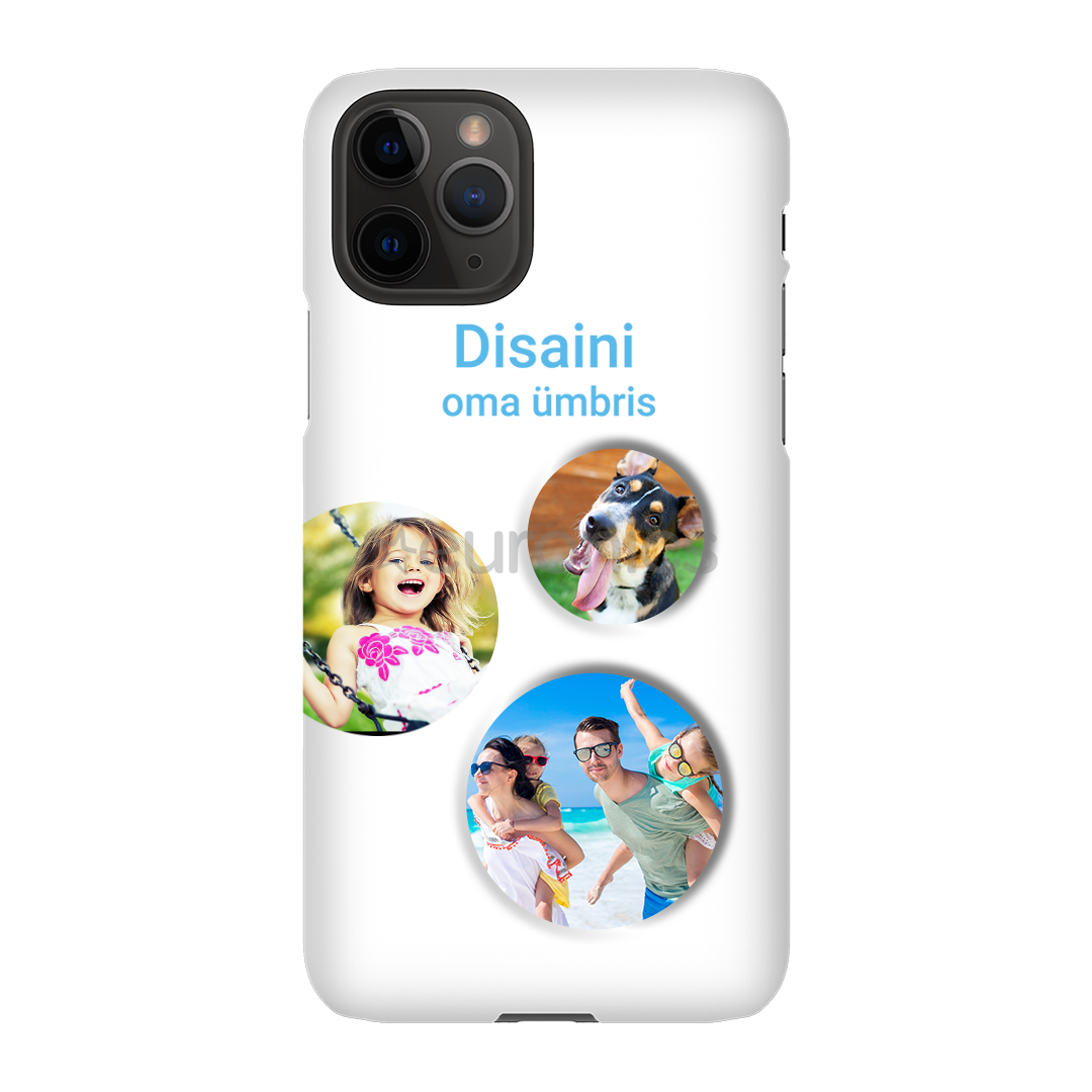 Disainitav iPhone 11 Pro läikiv ümbris (Snap)