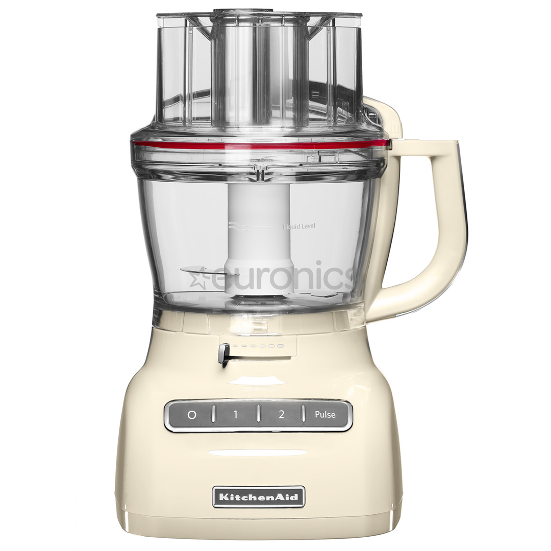 KitchenAid, 3.1 L/0.95 L, 300 W, beige - Food Processor