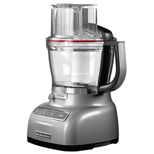 KitchenAid, 3.1 L/0.95 L, 300 W, silver - Food processor