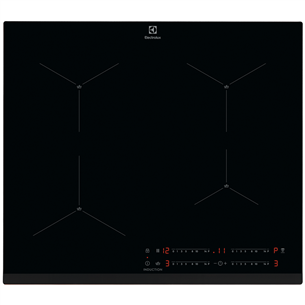 Electrolux 600 SenseBoil, ширина 59 см, без рамы, черный - Интегрируемая индукционная варочная панель