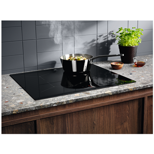 Electrolux 600 SenseBoil, width 59 cm, frameless, black - Built-in Induction Hob