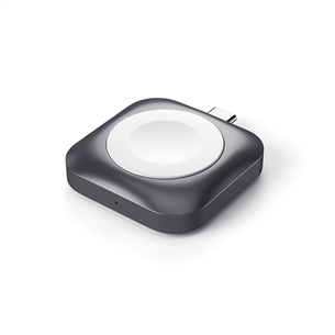 Satechi USB-C Magnetic Charging Dock, kosmosehall - Apple Watch laadimisalus ST-TCMCAWM