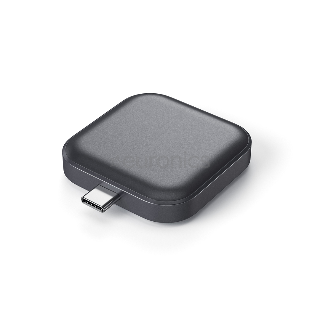 Satechi USB-C Magnetic Charging Dock, space gray - Apple Watch charger