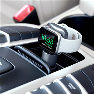 Satechi USB-C Magnetic Charging Dock, space gray - Apple Watch charger
