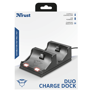 Charger for PS4 Trust GXT245