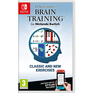 Switch mäng Dr. Kawashima's Brain Training 045496425951