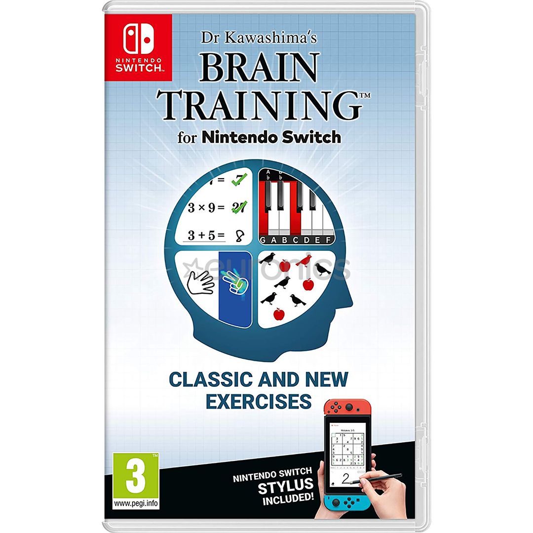 Switch mäng Dr. Kawashima's Brain Training