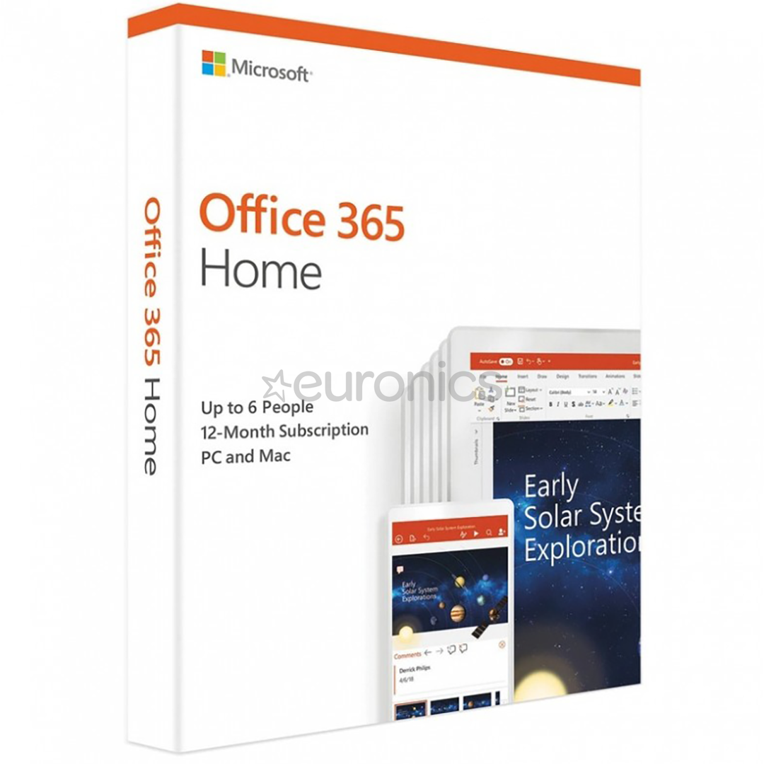 Microsoft Office 365 Home / лицензия на 1 год