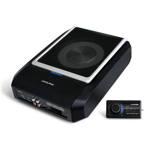 DSP amplifier with built in subwoofer Alpine