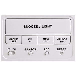 Hama EWS-890, white - Electronic Weather Station