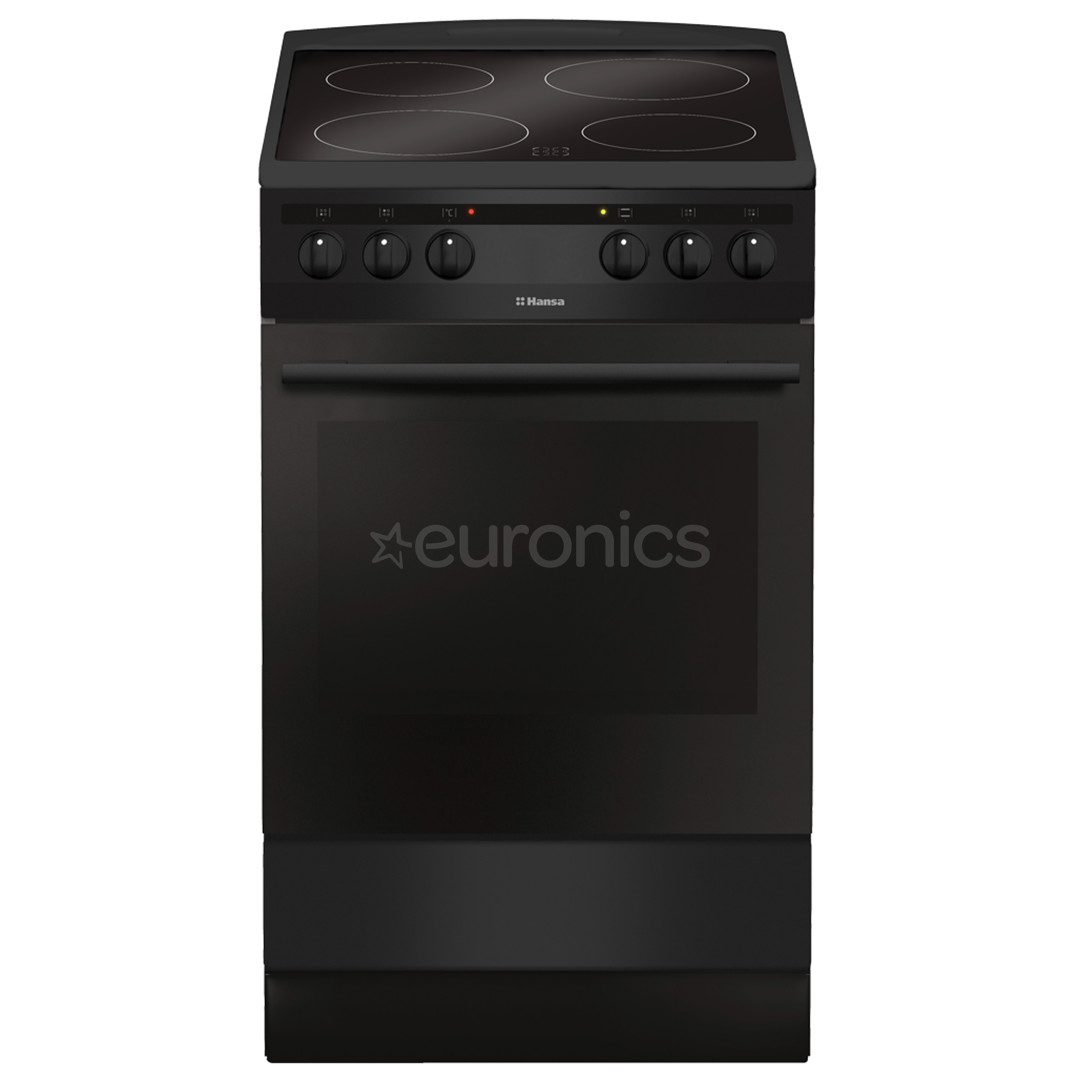 Hansa, 65 L, black - Freestanding Ceramic Cooker