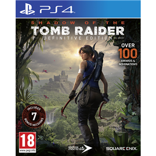 PS4 game Shadow of the Tomb Raider Definitive Edition
