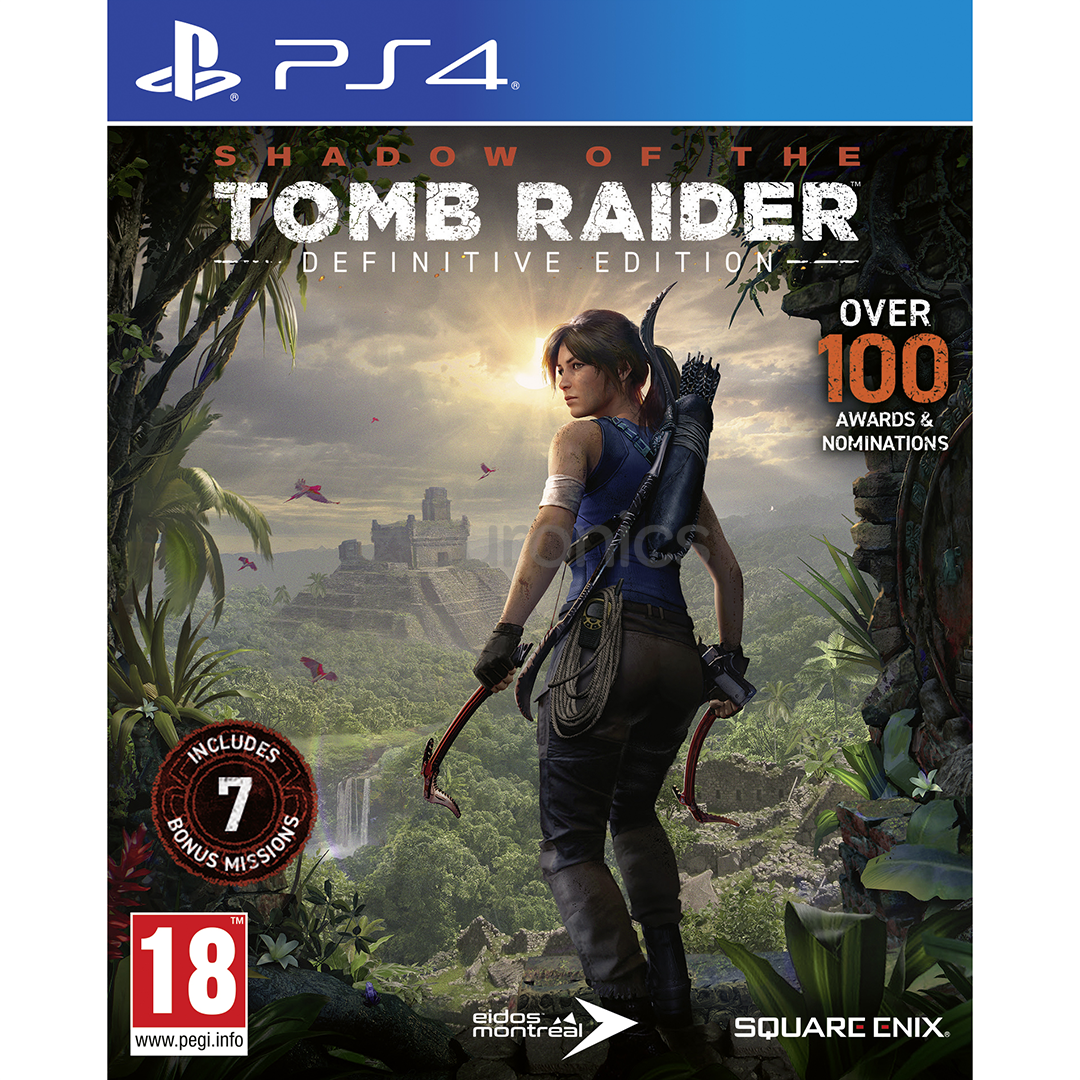 PS4 mäng Shadow of the Tomb Raider Definitive Edition