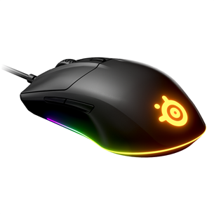 SteelSeries Rival 3, must - Juhtmega optiline hiir 62513