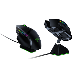 Razer Basilisk Ultimate, must - Juhtmevaba optiline hiir + dokk