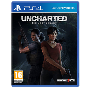 PS4 mäng Uncharted: The Lost Legacy