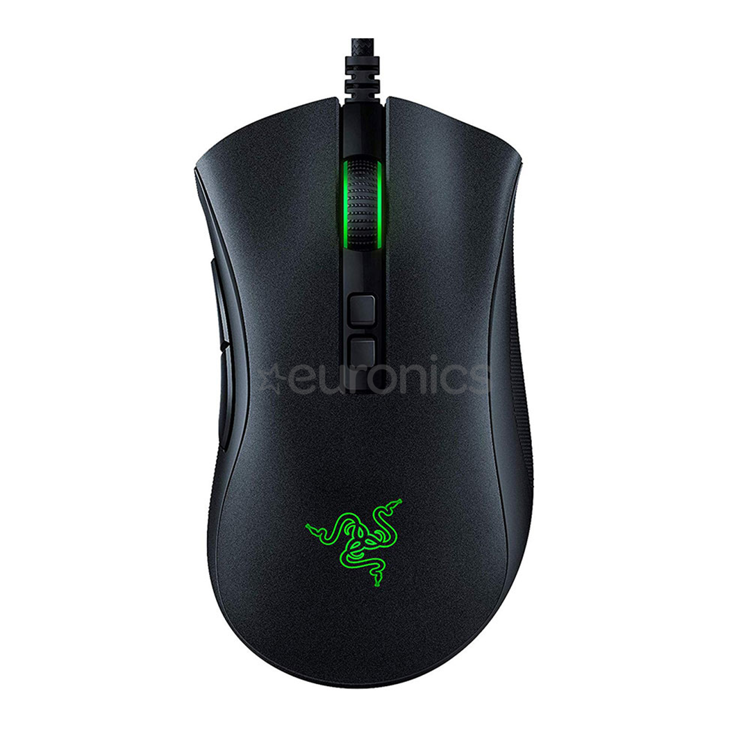 Razer DeathAdder V2, must - Juhtmega optiline hiir
