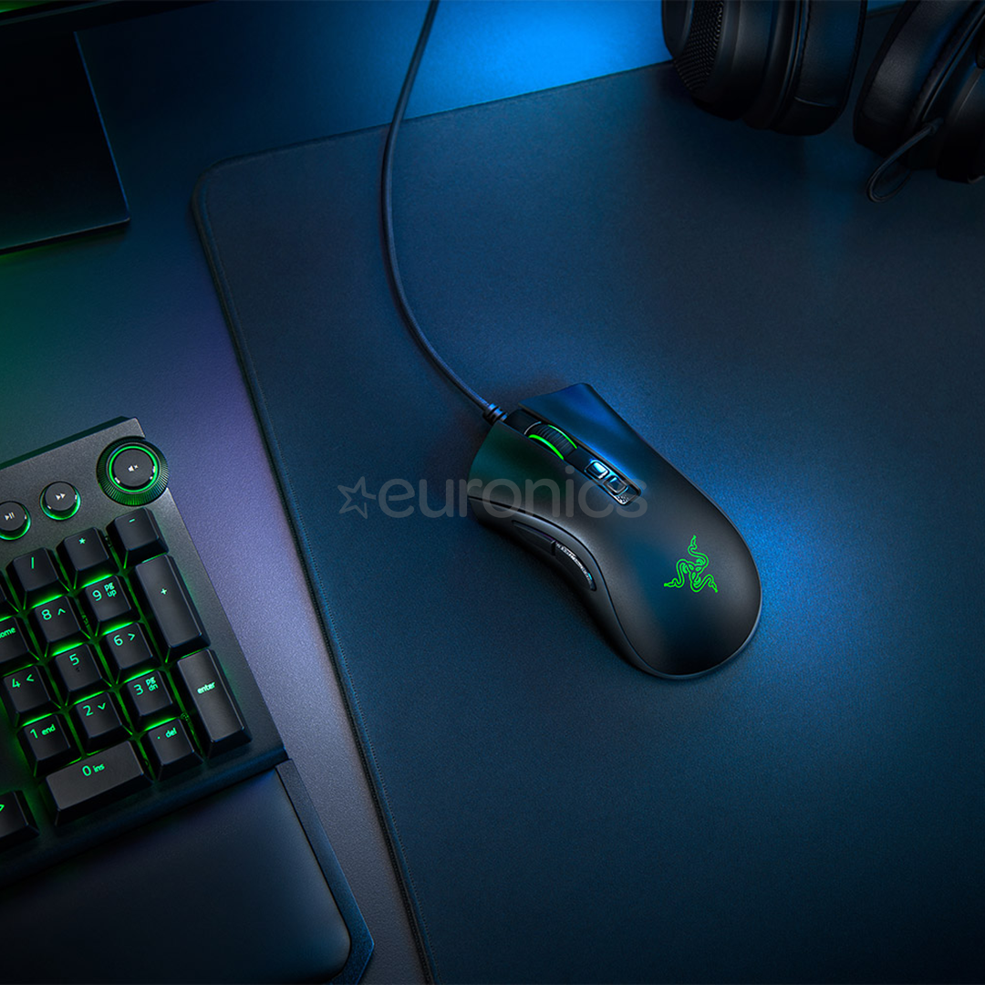 Razer DeathAdder V2, must - Juhtmega optiline hiir