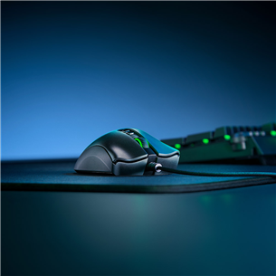 Razer DeathAdder V2, must - Juhtmega optiline hiir