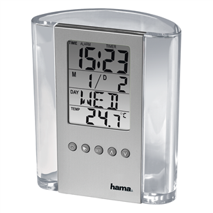 Hama, grey - Thermometer & Pen Holder