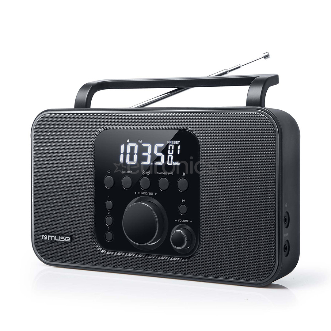 Muse M-091 R, FM, черный - Портативное радио
