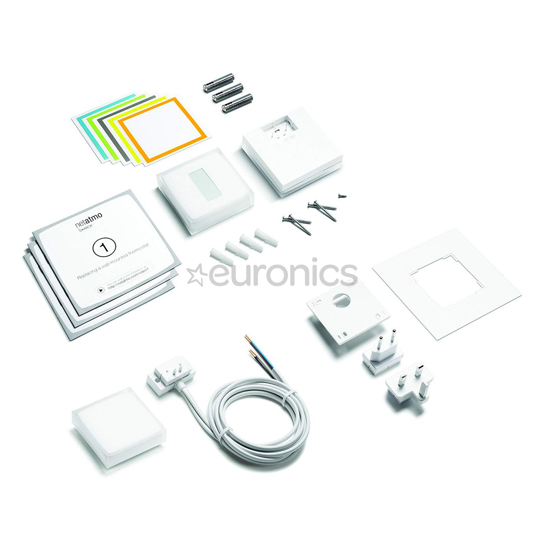 Netatmo Smart Thermostat, valge - Nutikas termostaat