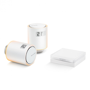 Netatmo Smart Radiator Valves Starter Pack, valge - Radiaatori termostaatide komplekt NVP-EN