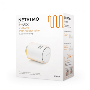 Netatmo Smart Radiator Valve, valge - Radiaatori lisatermostaat