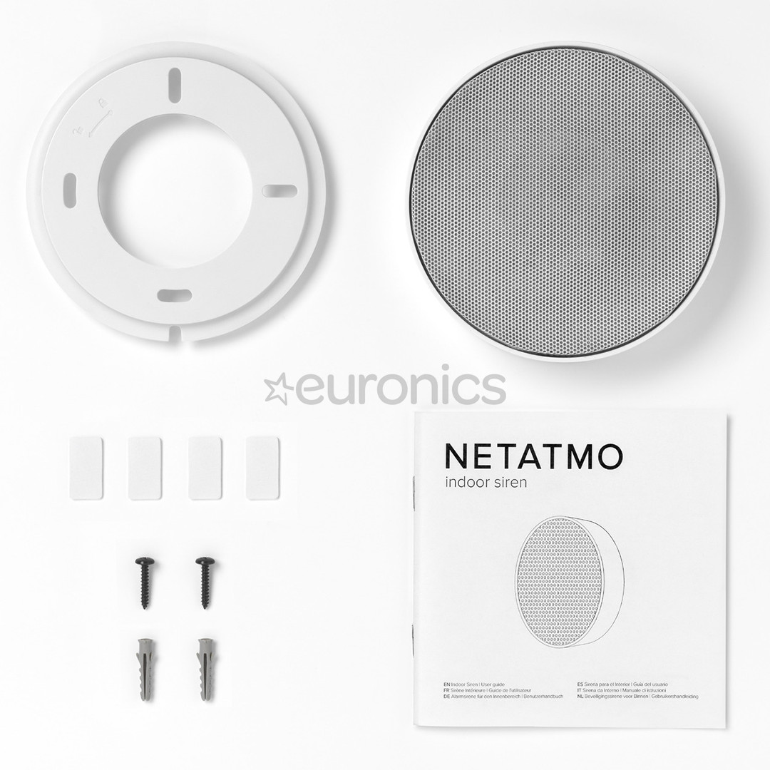 Netatmo Smart Indoor Siren, белый - Умная сирена