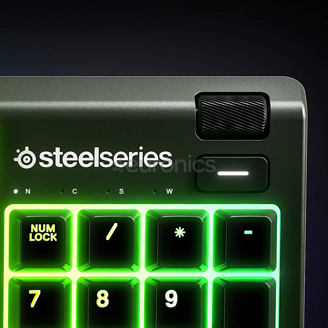 SteelSeries Apex 3, SWE, must - Klaviatuur
