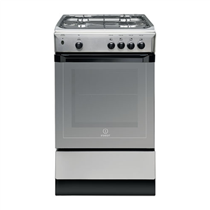 Gas cooker with gas oven Indesit (50 cm)