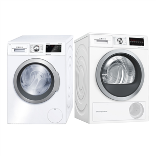 Washing machine + dryer Bosch (8 kg / 9 kg)
