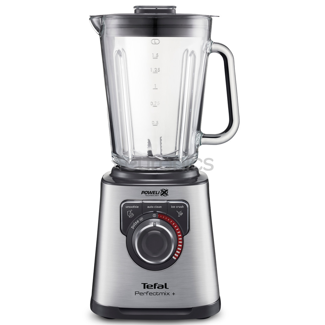 Tefal Perfect Mix+, 1200 Вт, 1,75 л, нерж. сталь/серый - Блендер