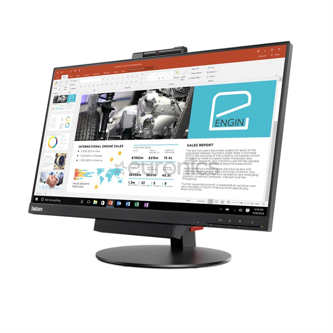 23,8'' Full HD LED IPS-monitor Lenovo ThinkCentre Tiny-in-One Gen3